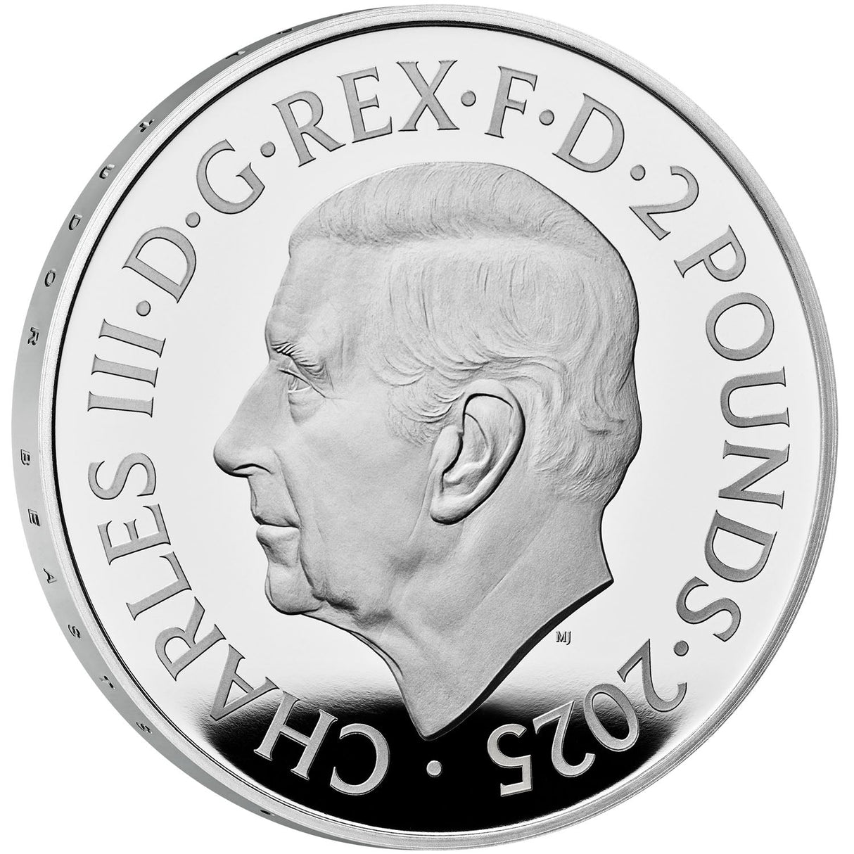 Great Britain Royal Tudor Beasts 2025 £2 Tudor Greyhound 1oz Silver Proof Coin