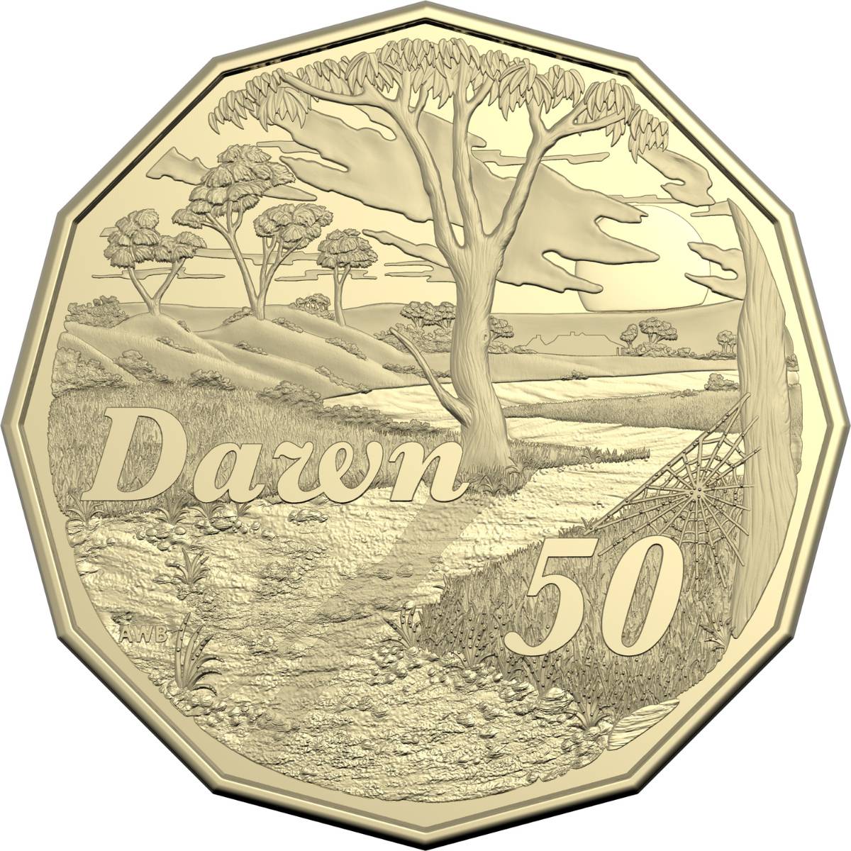 Australia Dorothea Mackellar - Dawn 2025 50c Uncirculated Coin