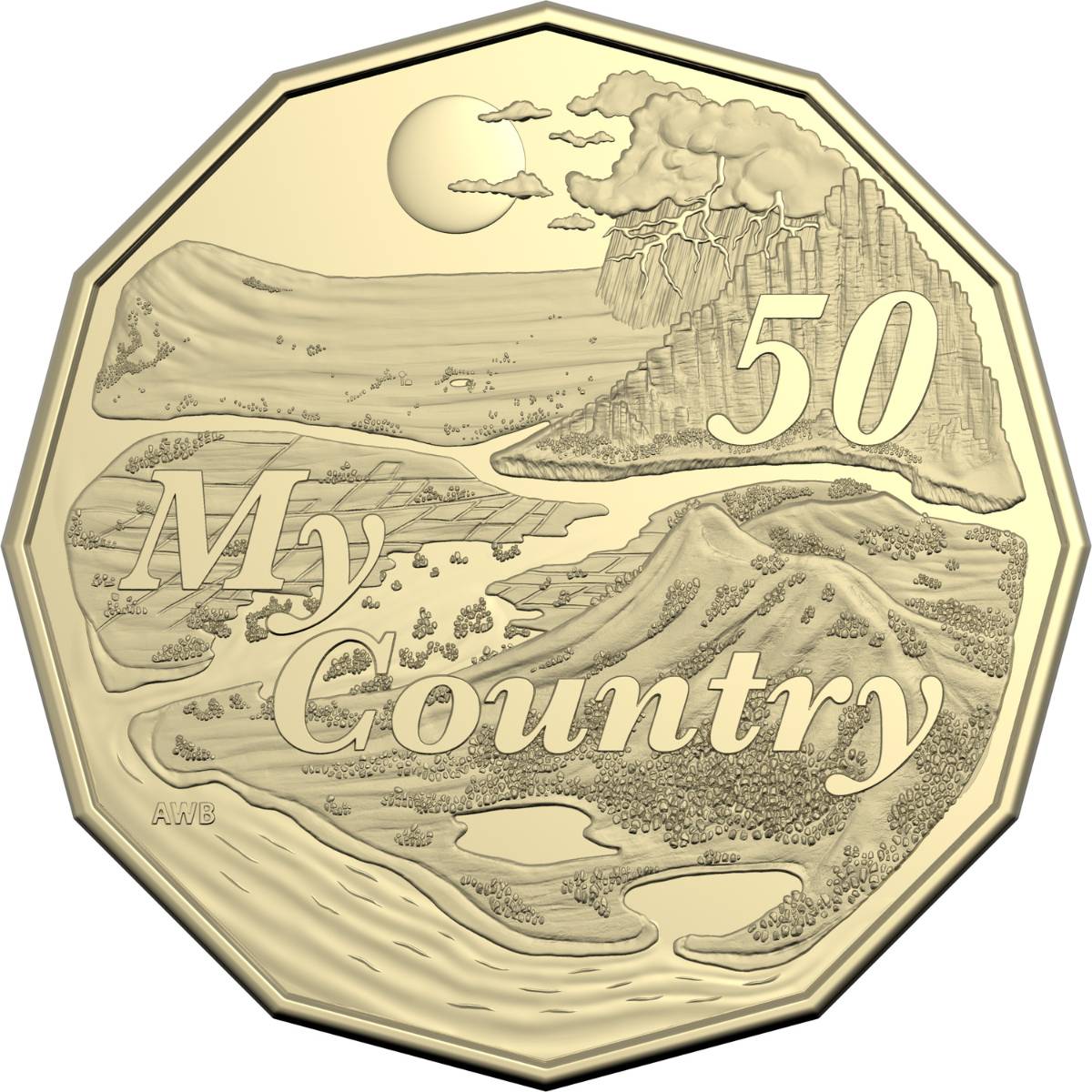 Australia Dorothea Mackellar - My Country 2025 50c Uncirculated Coin