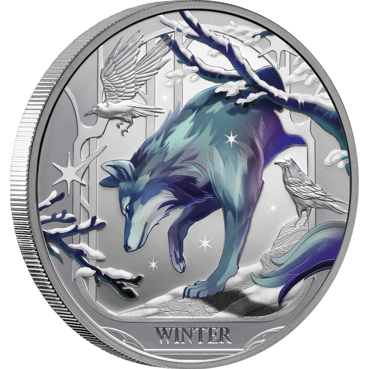 Seasons 2025 Winter $1 1oz Silver Proof Coin