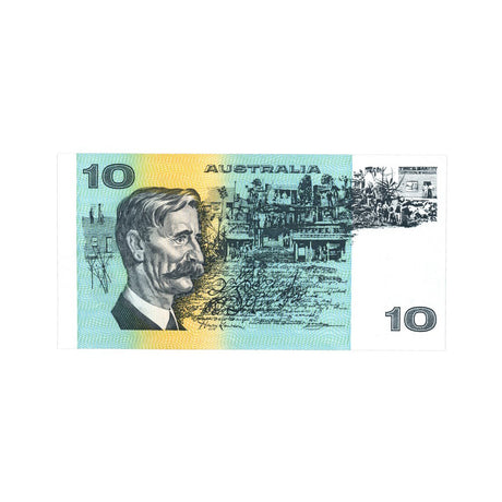 1991 $10 R313b Fraser/Cole without Plate Identification Letter (PIL) Uncirculated