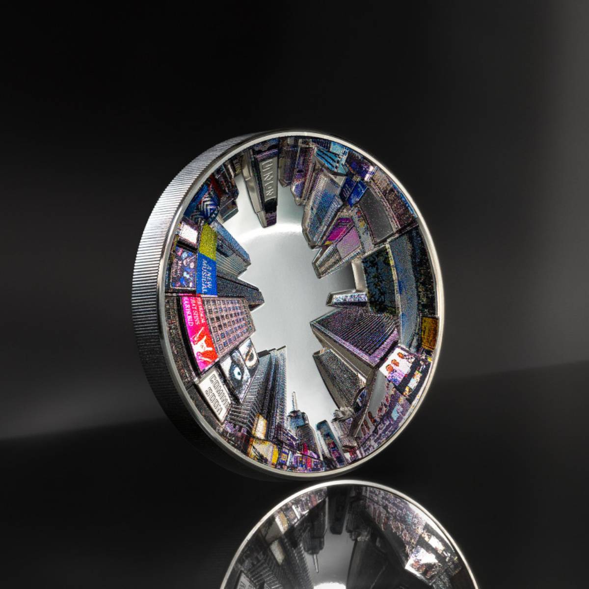 New York 2025 $20 Ultra High Relief 3oz Silver Proof Coin