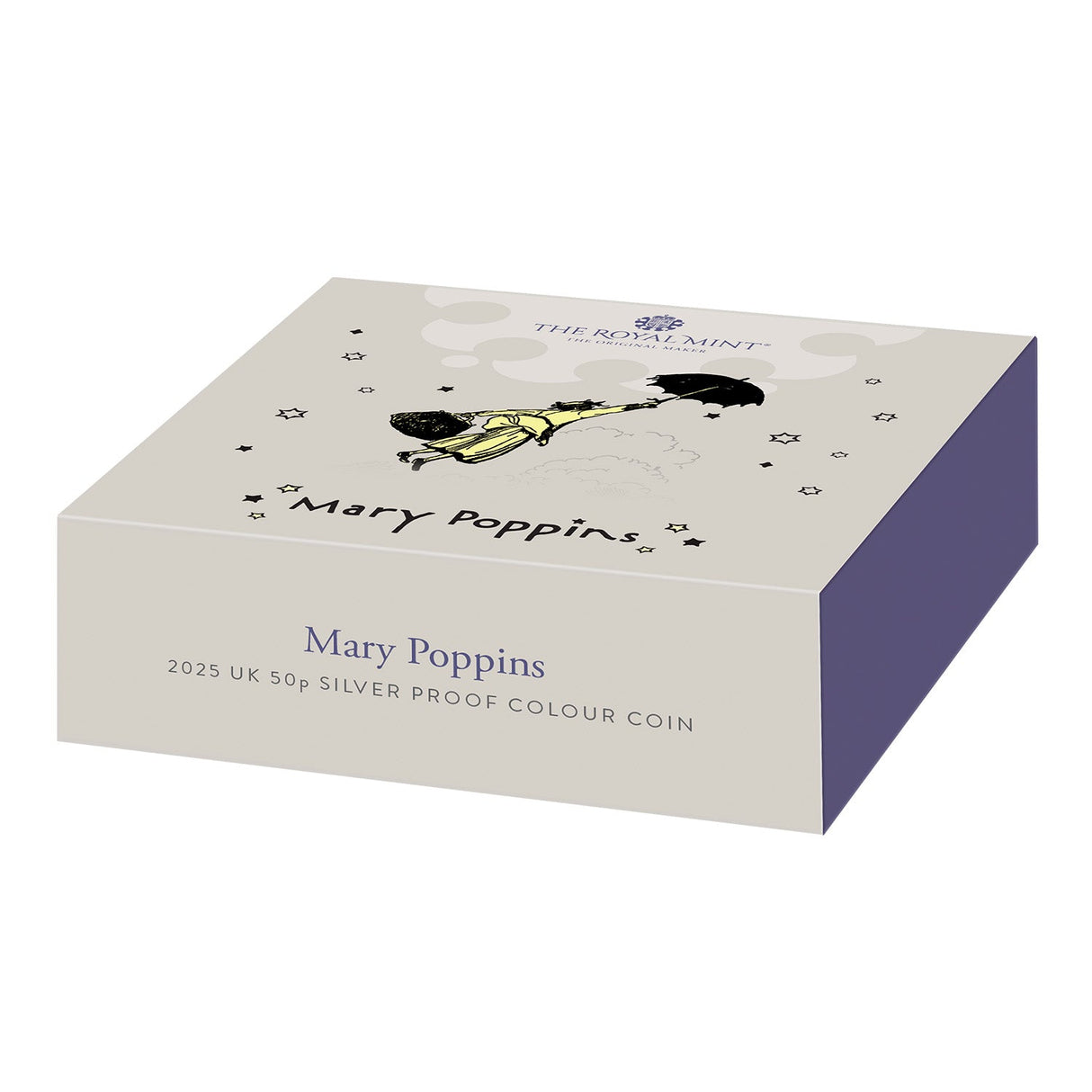 Great Britain Mary Poppins 2025 50p Colour Silver Proof Coin