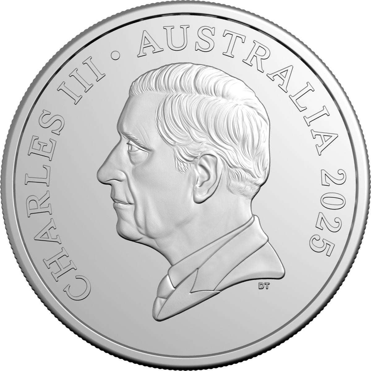 Australia Charles III 2025 20c Cupro-Nickel Uncirculated 20-Coin Heads/Heads or Tails/Tails RAM Mint Roll