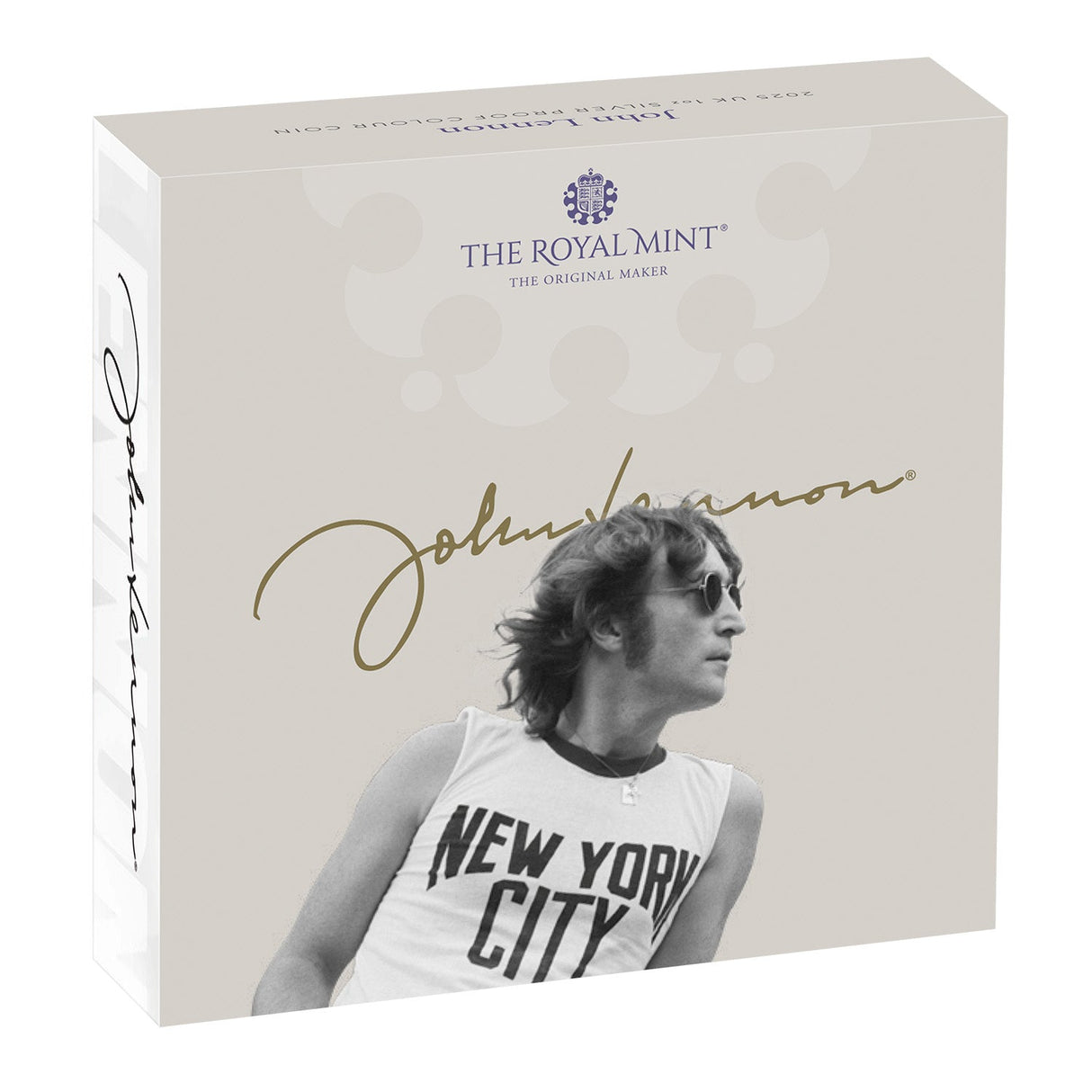 Great Britain John Lennon 2025 £5 Colour 1oz Silver Proof Coin