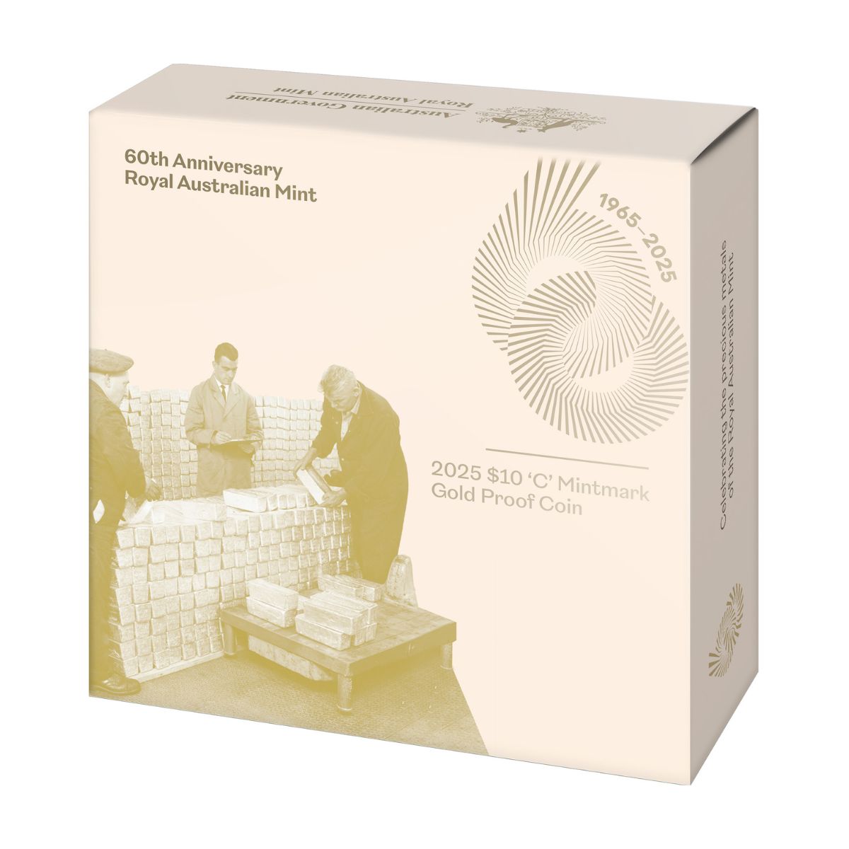 コレクション  AUSTRALIAN MINT Australia Royal Australian Mint 60th Anniversary 2025 $10 C