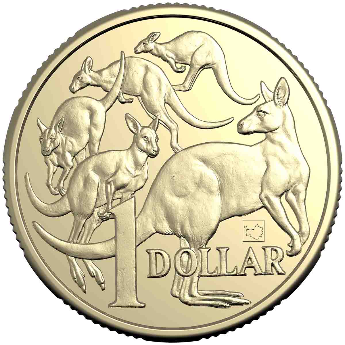 Australia ANDA Brisbane Money Expo 2025 $1 ANDA 30th Anniversary Map of Brisbane Privymark Uncirculated Coin