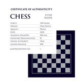 Chess Rook 2026 $1 1oz Silver Black Proof Coin