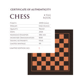 Chess Rook 2026 $100 Platinum-plated 1oz Gold Proof Coin
