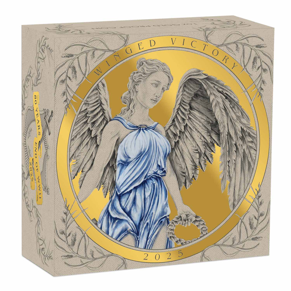 Australia End of WWII 80th Anniversary 2025 $100 Winged Victory 1oz Gold Proof Coin
