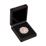 Native Impressions Kookaburra 2025 $2 Super Incuse Rose Gold-plated 1oz Silver Coin