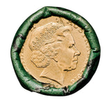 Australia Elizabeth II Coronation 60th Anniversary 2013 $2 Aluminium-Bronze Uncirculated 25-Coin Chubb Roll