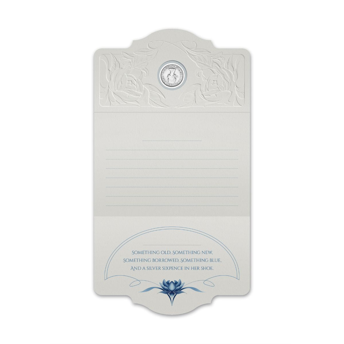 Wedding Lucky Silver Sixpence