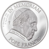 In Memoriam Pope Francis 2025 $5 1oz Silver Proof Coin
