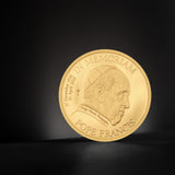 In Memoriam Pope Francis 2025 $5 0.5g Gold Proof Coin