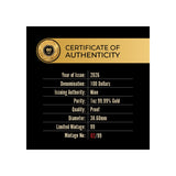 Decimal Currency 60th Anniversary 2026 $100 1oz Gold Proof Coin