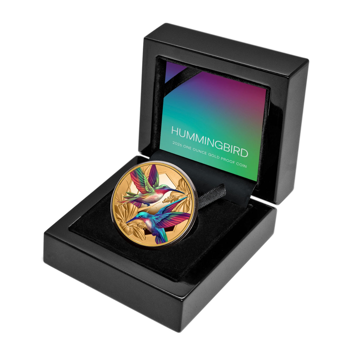 Hummingbird 2026 $100 1oz Gold Proof Coin