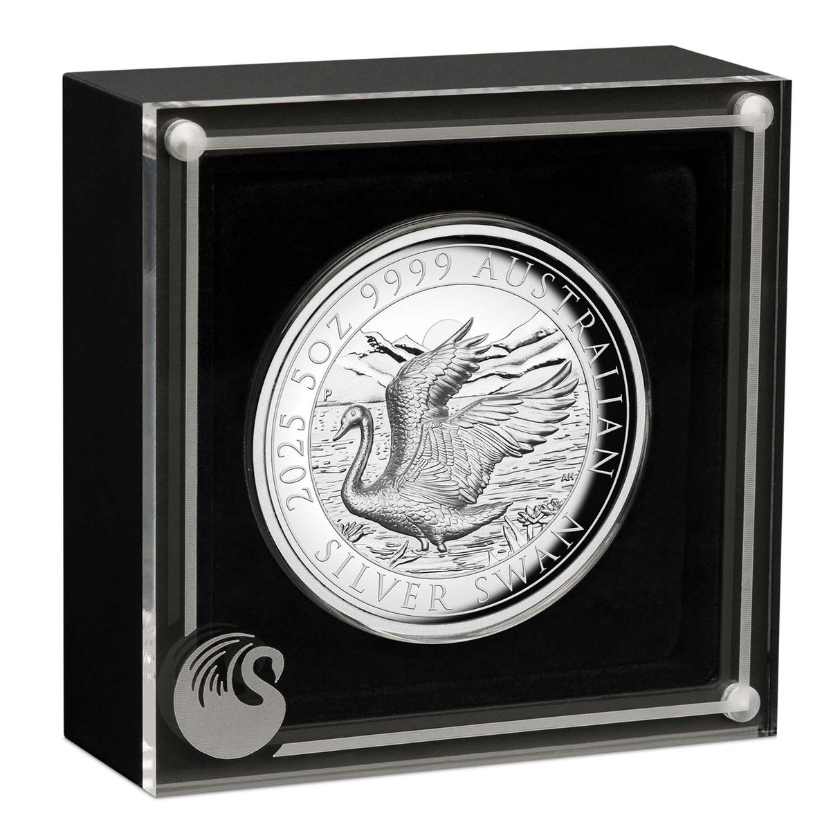 Australia Swan 2025 $8 High Relief 5oz Silver Proof Coin