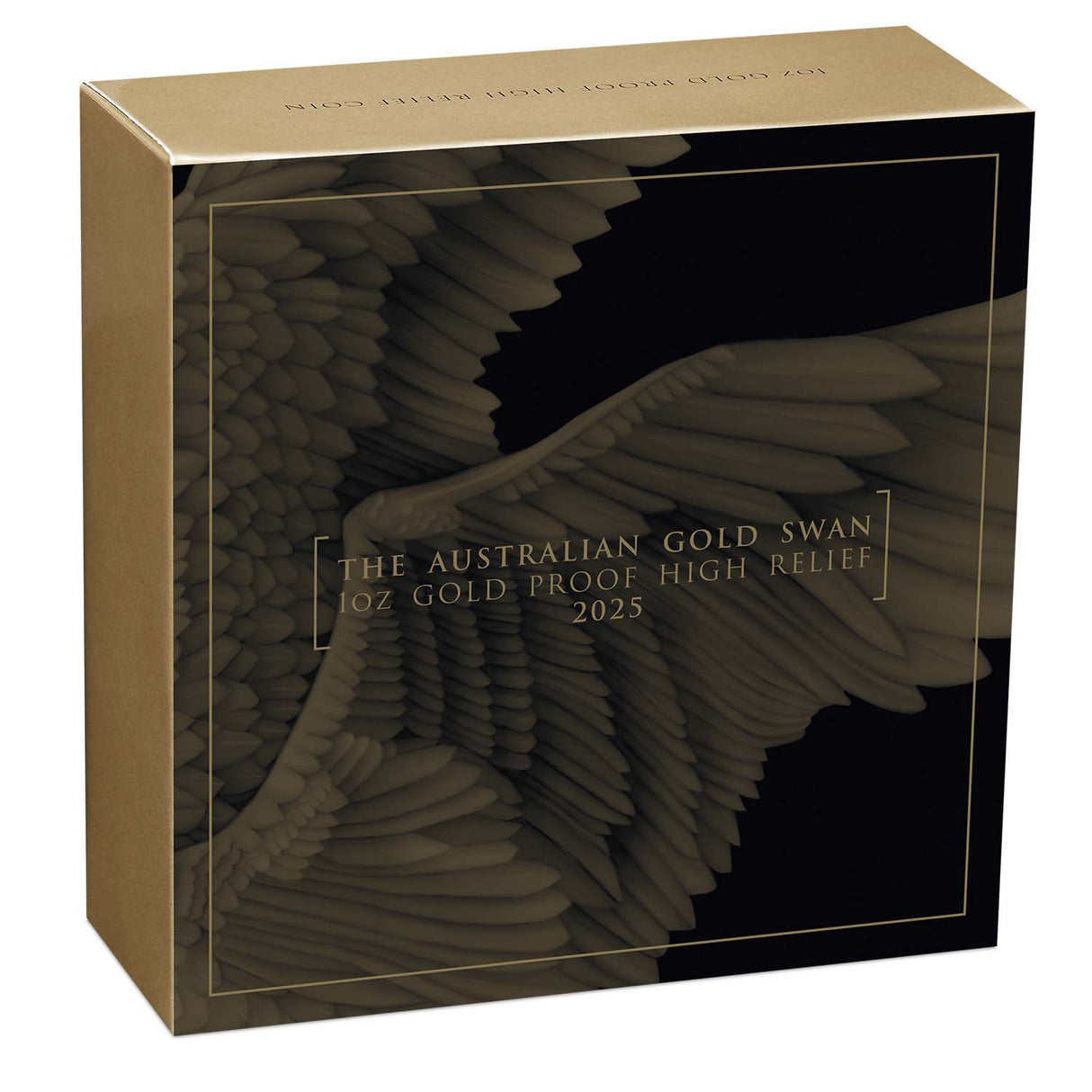 Australia Swan 2025 $100 High Relief 1oz Gold Proof Coin