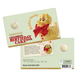 Australia Rubber Ducky Birthday Cake 2025 $1 Aluminium-Bronze Uncirculated Coin