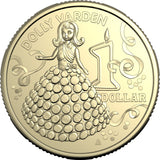 Australia Dolly Varden Birthday Cake 2025 $1 Aluminium-Bronze Uncirculated Coin