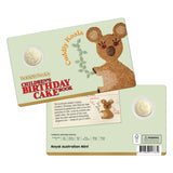 Australia Cuddly Koala Birthday Cake 2025 $1 Aluminium-Bronze Uncirculated Coin