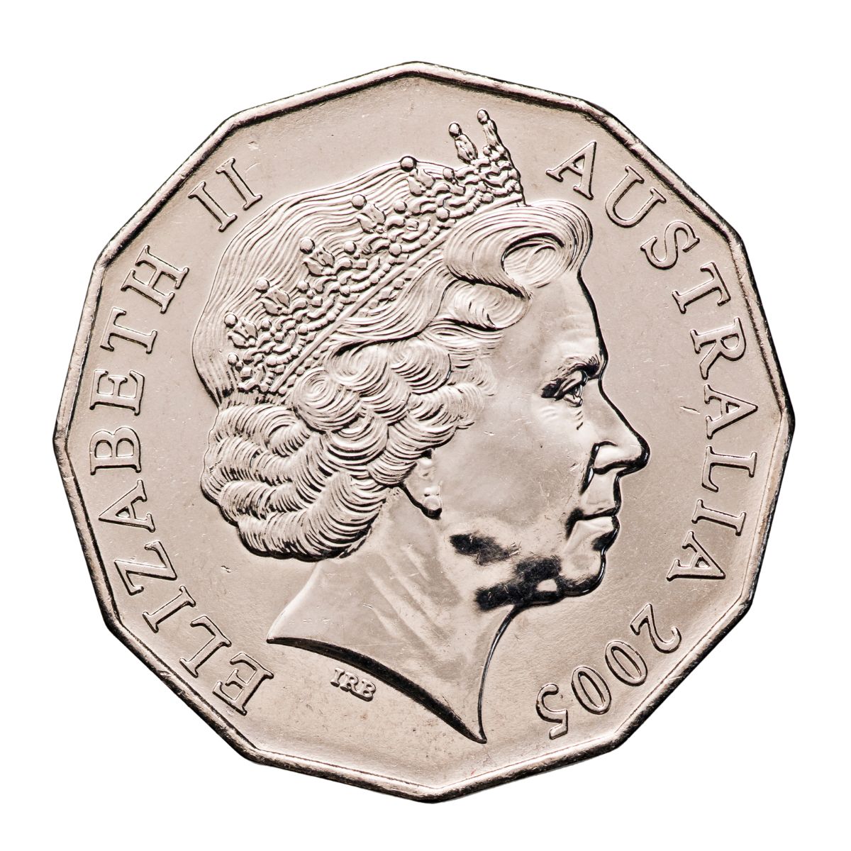 Australia Commonwealth Games 2005 50c Student Design Cupro-Nickel Uncirculated 20-Coin Heads/Tails Mint Roll