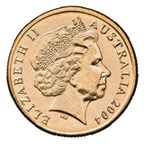 Australia 2004 $1 Aluminium-Bronze Uncirculated 20-Coin Heads/Tails Mint Roll