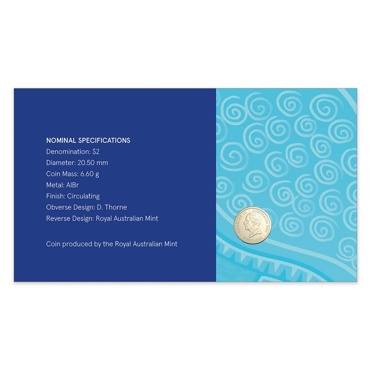 Australia Torres Strait Islander Flag 30th Anniversary 2025 $2 Philatelic Numismatic Cover