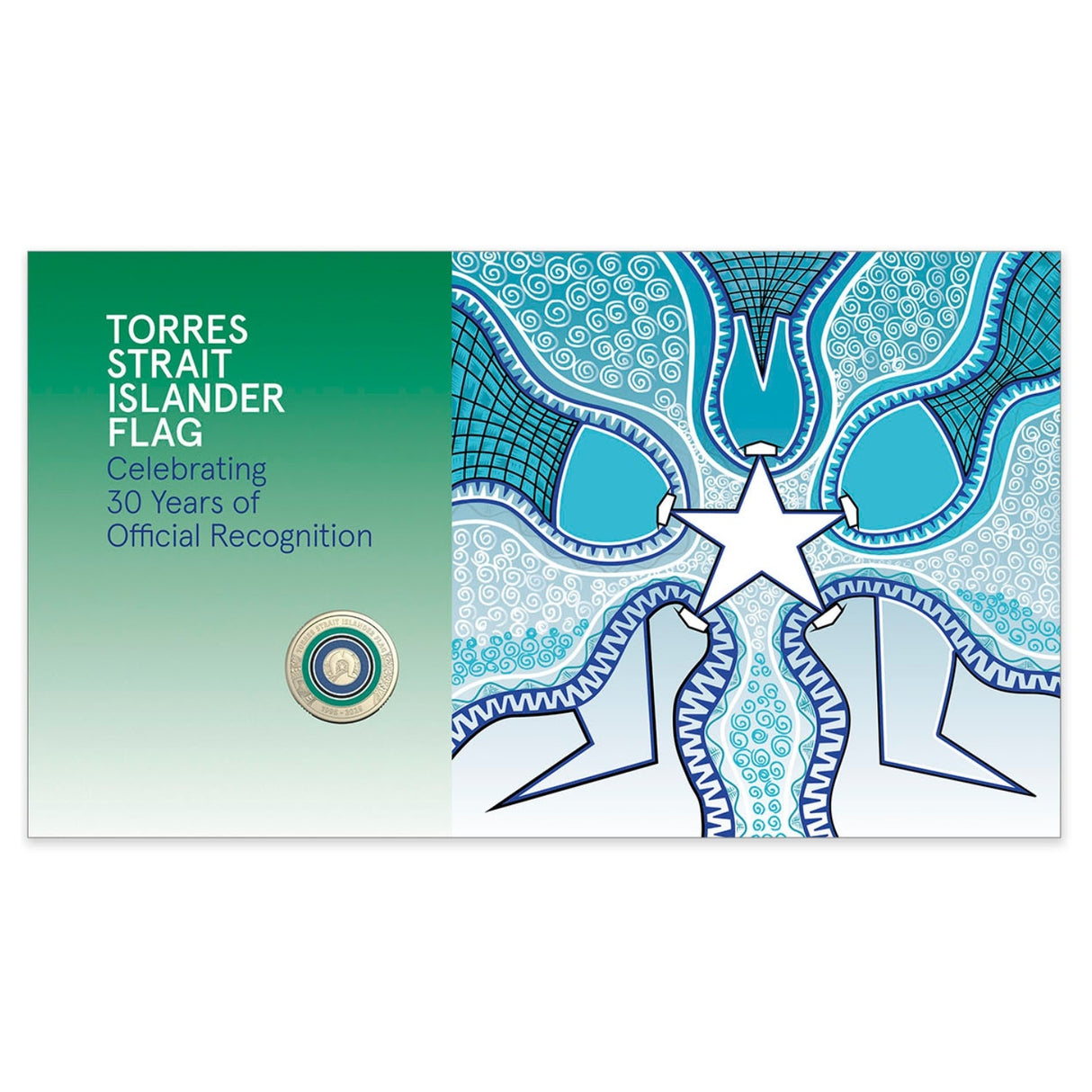 Australia Torres Strait Islander Flag 30th Anniversary 2025 $2 Philatelic Numismatic Cover