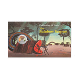 Australia 50th Anniversary The Rainbow Serpent 2025 20c Stamp & Coin Cover