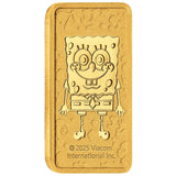 SpongeBob SquarePants 2025 1g Gold Bar