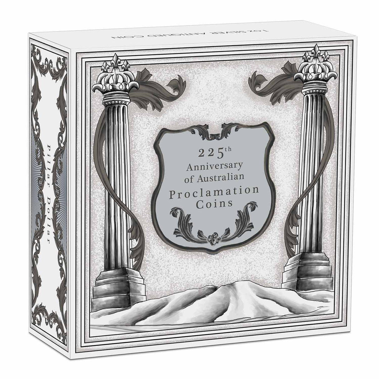 Australia Proclamation 225th Anniversary 2025 $1 Pillar Dollar 1oz Silver Antique Coin