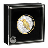 Australia Kookaburra 35th Anniversary 2025 $2 High Relief Gold-plated 2oz Silver Proof Coin