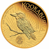 Australia Kookaburra 35th Anniversary 2025 $25 1/4oz Gold Proof Coin