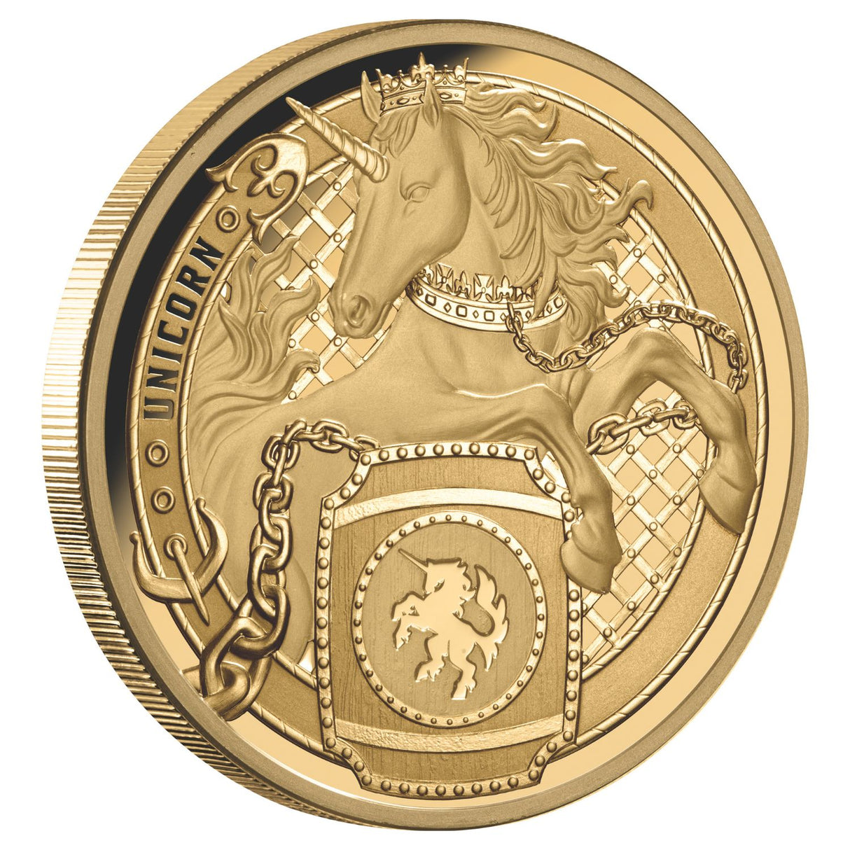 Heraldic Beasts 2026 $100 Unicorn 1oz Gold Proof Coin