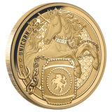 Heraldic Beasts 2026 $100 Unicorn 1oz Gold Proof Coin