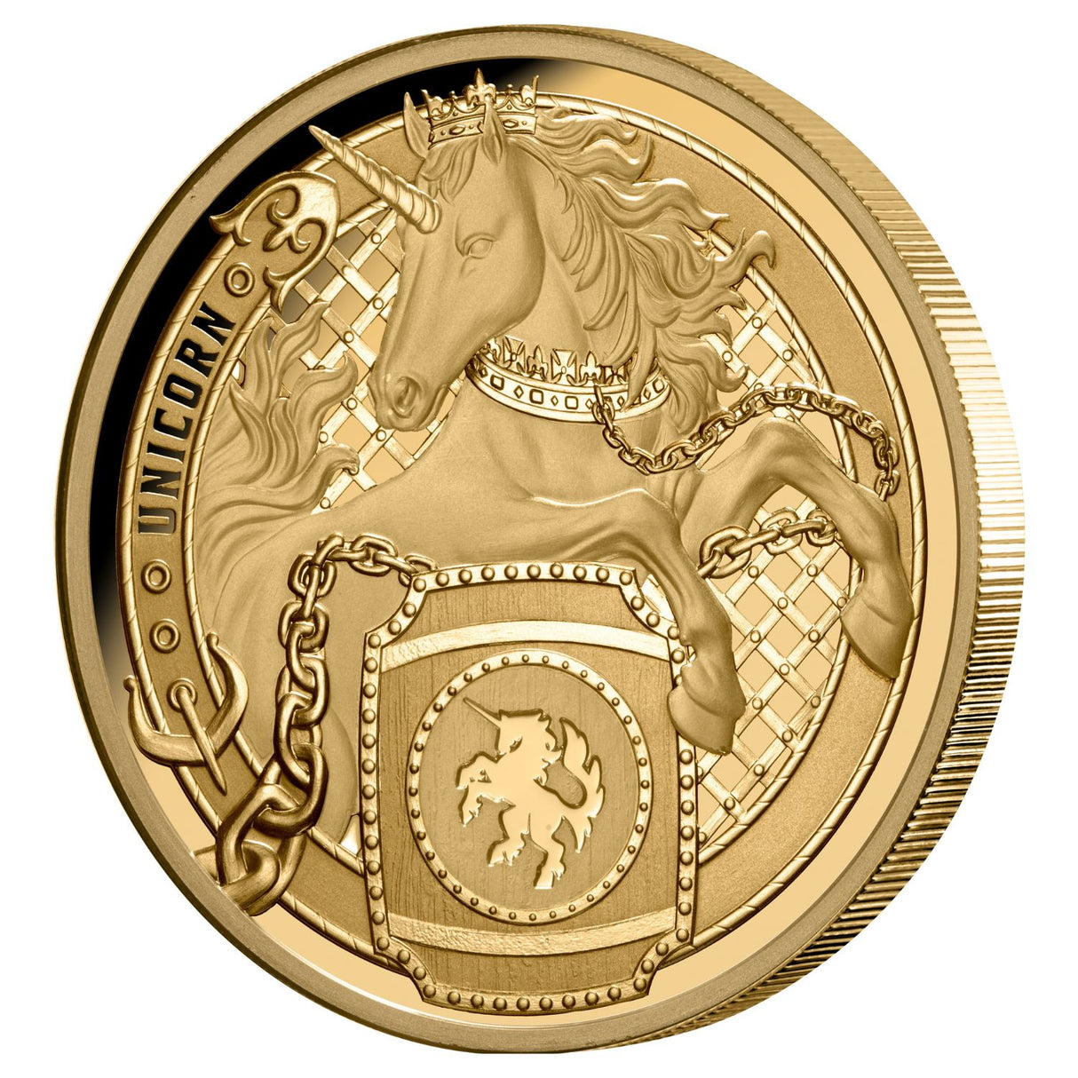 Heraldic Beasts 2026 $100 Unicorn 1oz Gold Proof Coin