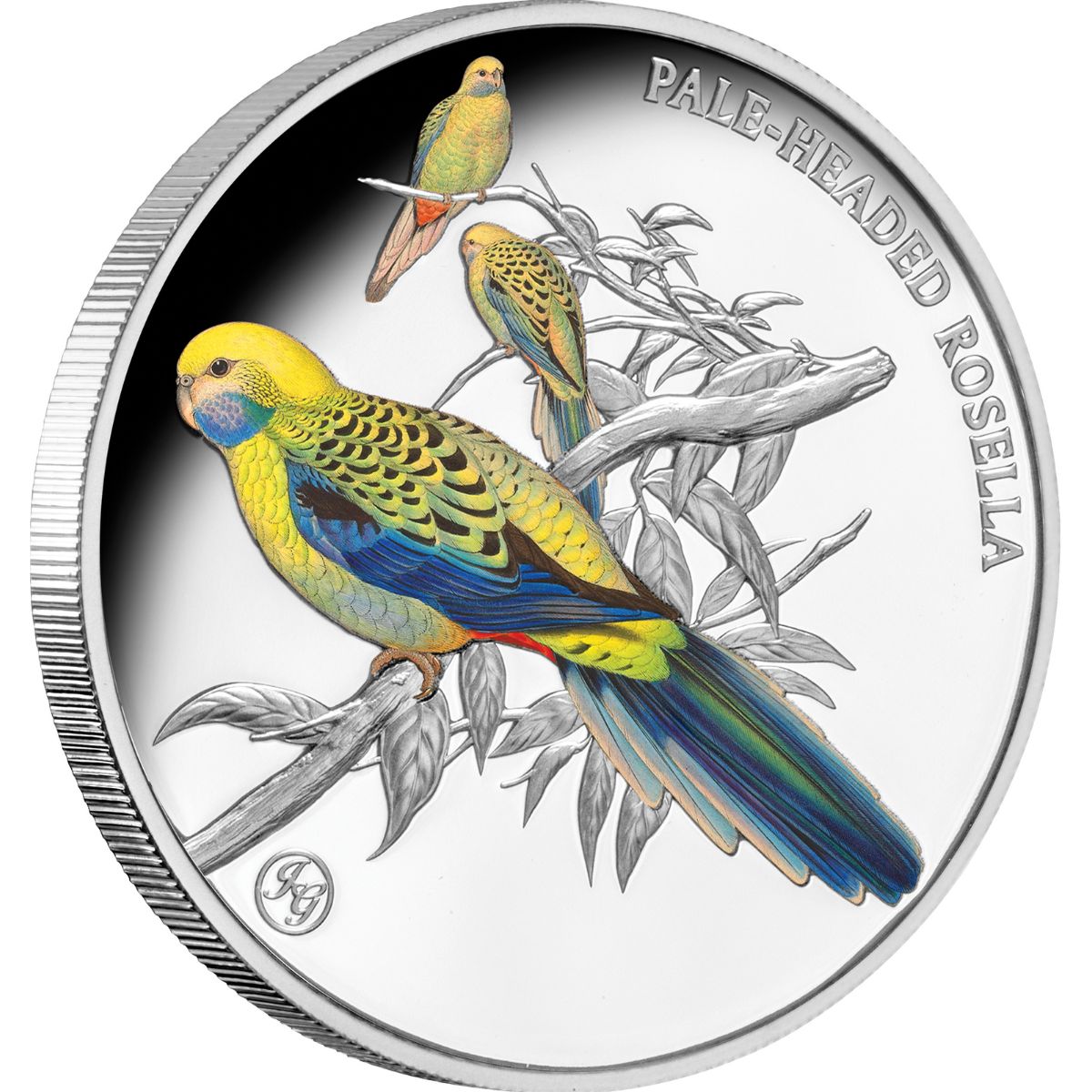 Birds of Australia 2026 $1 Pale-Headed Rosella 1oz Silver Proof Coin