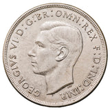 Australia George VI 1937 Crown Dot Variety Extremely Fine-about Uncirculated