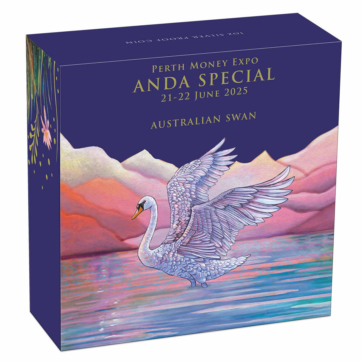 Australia ANDA Perth Money Expo 2025 $1 Swan 1oz Silver Proof Coin