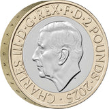 Great Britain 350th Anniversary of the Royal Observatory 2025 £2 Bimetal Brilliant Uncirculated Coin