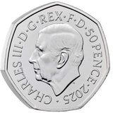 Great Britain Zog 2025 50p Brilliant Uncirculated Coin