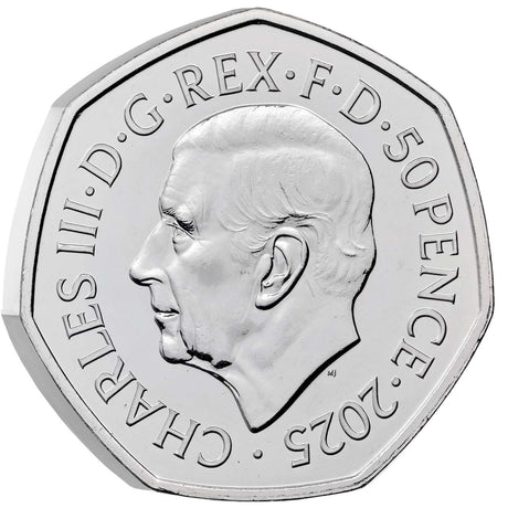 Great Britain Zog 2025 50p Brilliant Uncirculated Coin