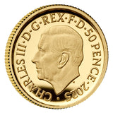Great Britain Zog 2025 50p 1/40oz Gold Proof Coin
