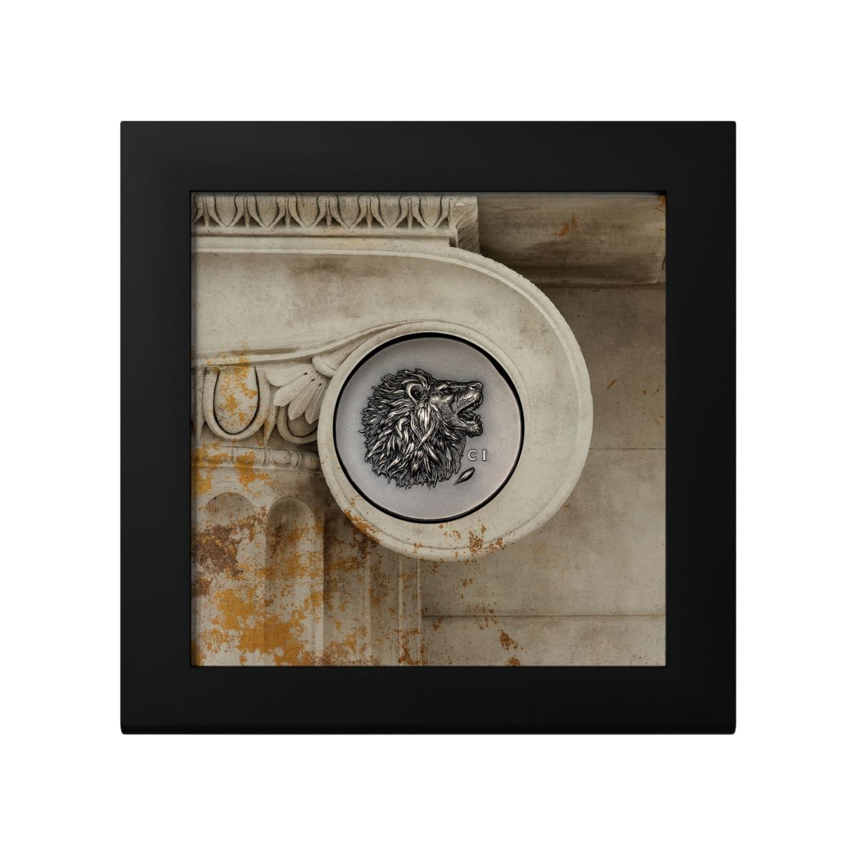 Leon 2025 $5 1oz Silver Ultra High Relief Antique Finish Coin