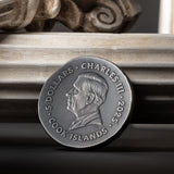 Leon 2025 $5 1oz Silver Ultra High Relief Antique Finish Coin