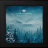Winter Forest Star 2025 $5 Rhodium-plated 1oz Silver Coin