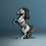 Lunar Year of the Horse 2026 1000T Wild Horse Ultra High Relief 1oz Silver Antique Coin