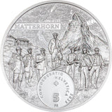 Matterhorn 2025 5 Francs Ultra High Relief 1oz Silver Proof Coin